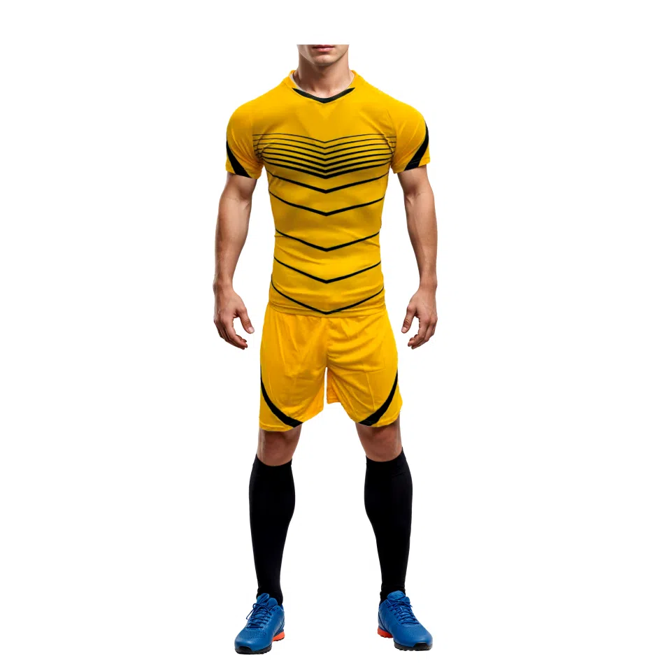 Mitzuma Sublimated Soccer Kit – Gold/Black