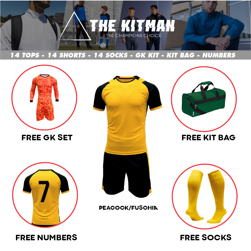 Mitzuma Oculus Soccer Kit | Gold and Black