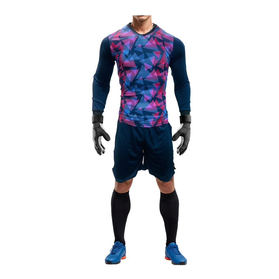 Mitzuma Pro Goalkeeper Kit – Sublimated Navy