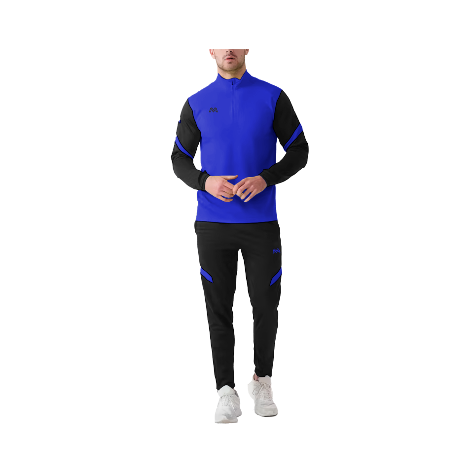 Mitzuma Solar Tracksuits | Black and Royal