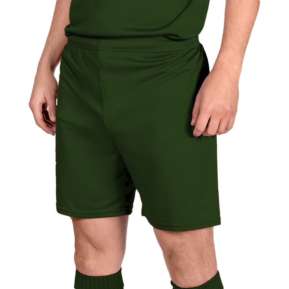 Bottle Green Soccer Shorts – Pack of 14