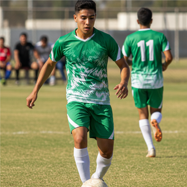 Mitzuma Morocco Team Kit - Emerald/White Football Strip (14 Player + Goalkeeper) 2 Mitzuma Morocco Team Kit - Emerald/White Football Strip (14 Player + Goalkeeper) - Image 2